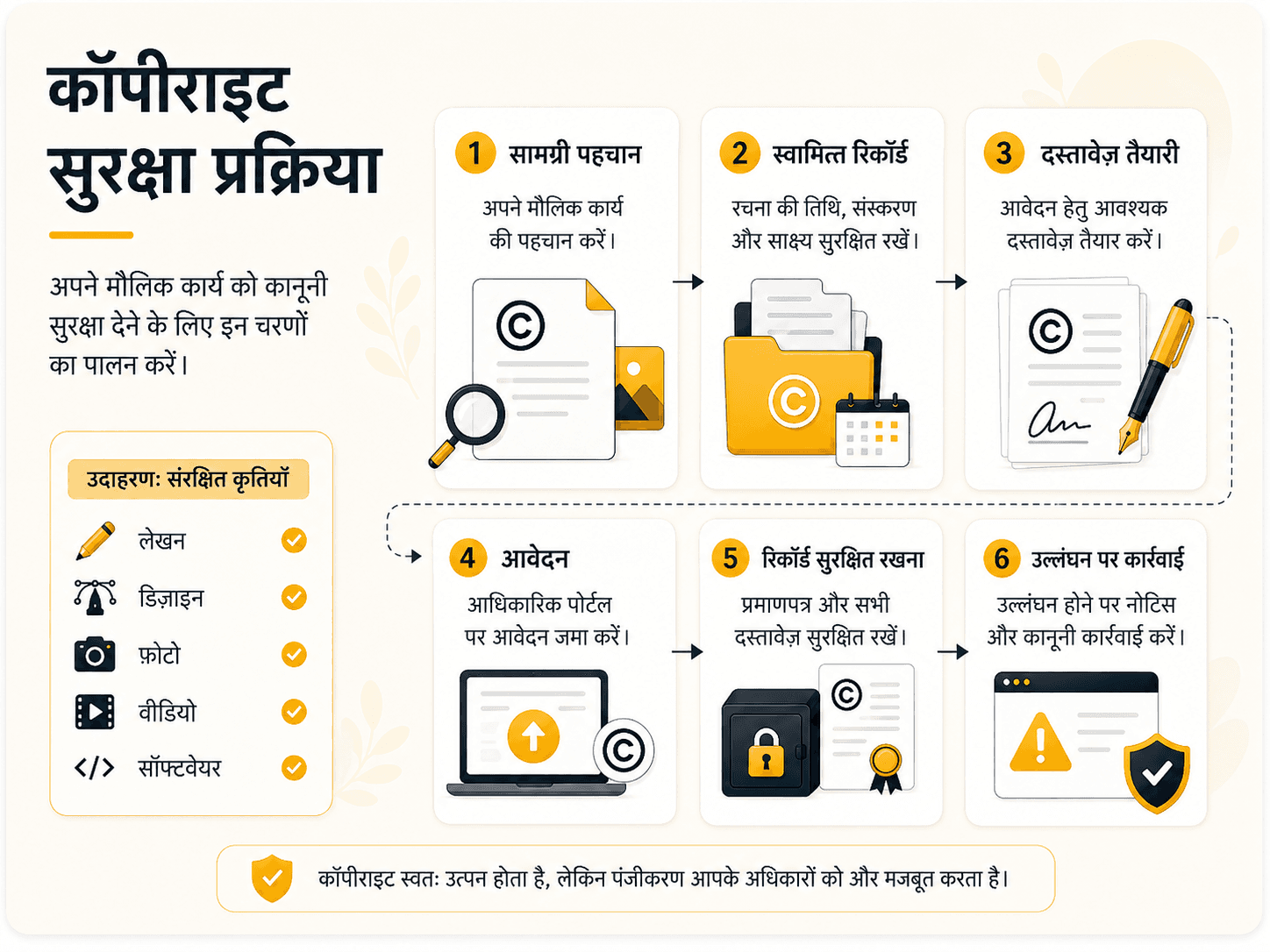 Creators, educators और agencies के लिए copyright support कब और क्यों ज़रूरी होती है